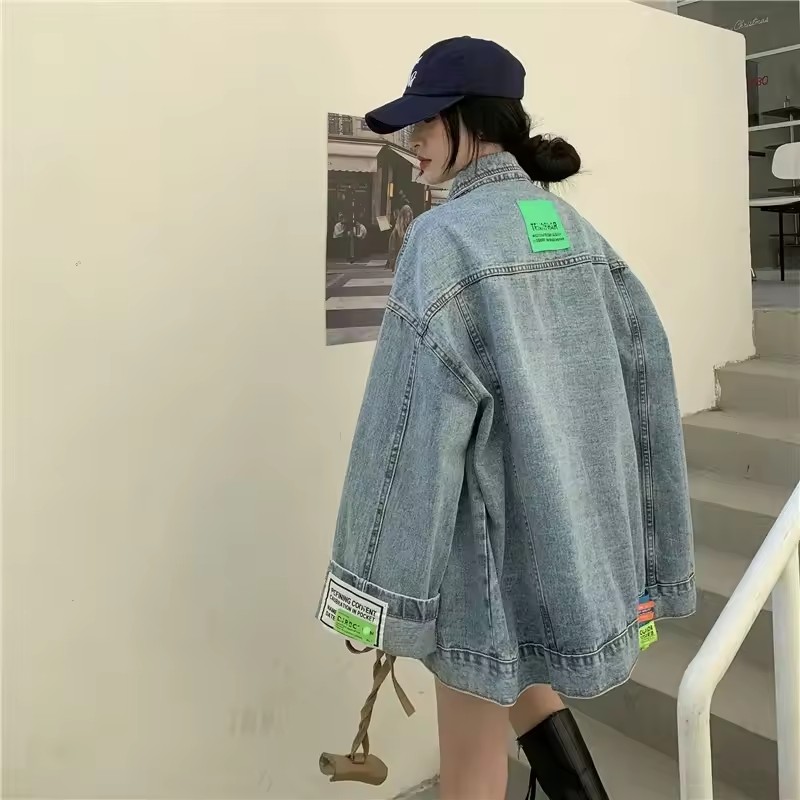 Street Fashion Korea - 2025 New Fashion Denim Jacket Women