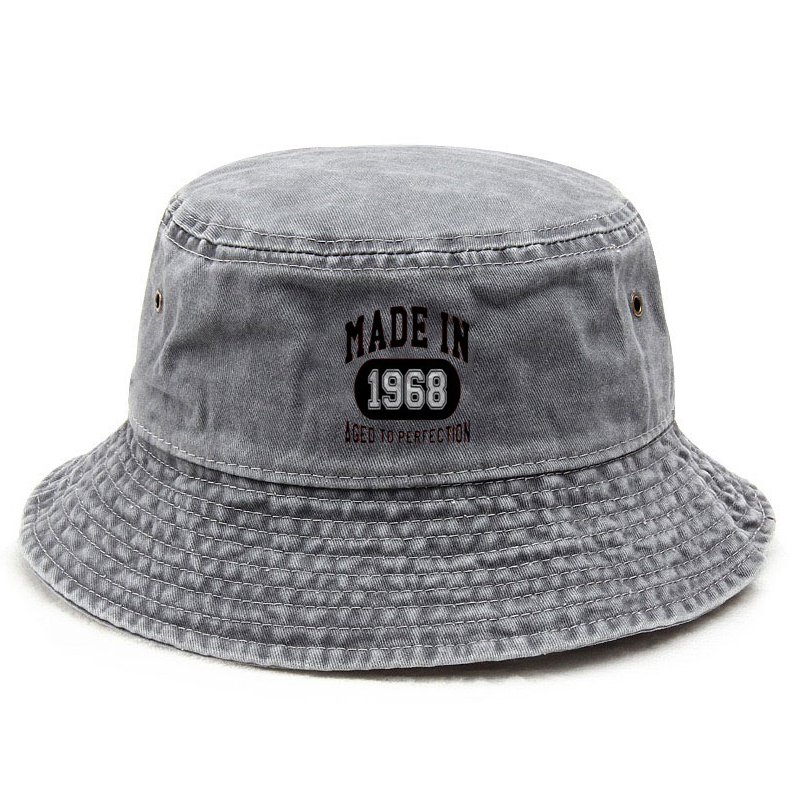 Baseball Cap Fitted - Customize Cotton Washed Bucket Hat Vintage