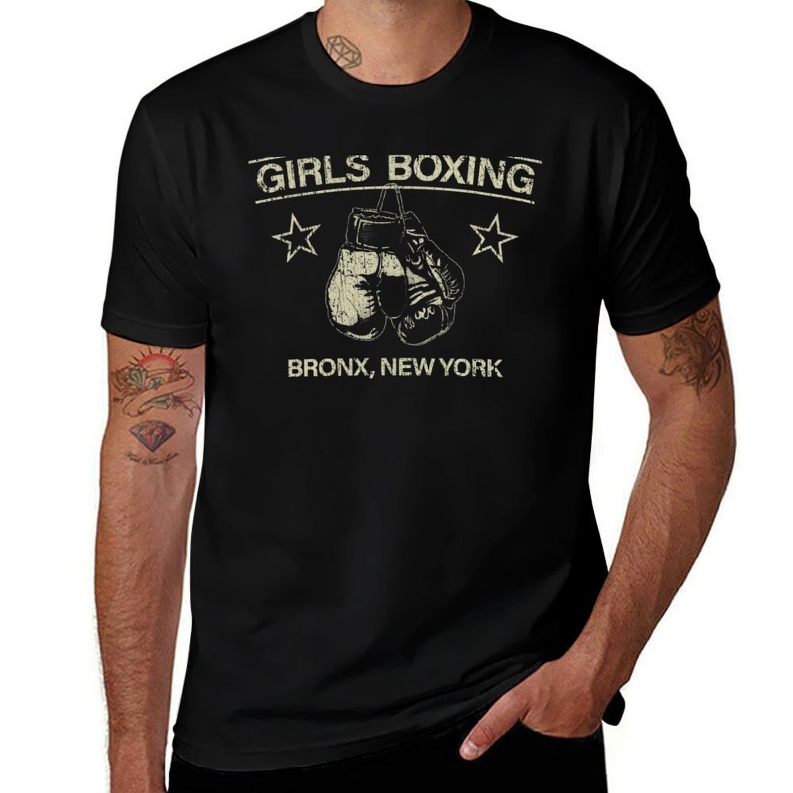 Street Fashion In New York - Girls Boxing Bronx, New York 1996