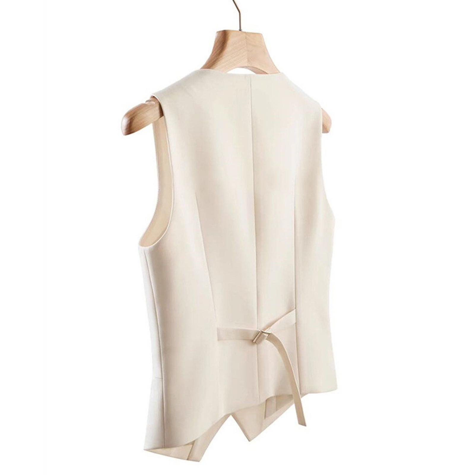 Street Fashion Korea - Simple Vests Women Summer Sleeveless Suit