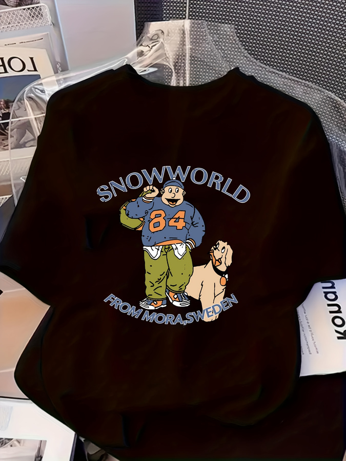 Street Fashion App - Y2K Cartoon Character & Dog Print