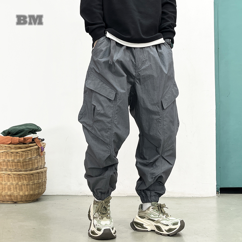 Korean Techwear Cargo Pants Me - Street Fashion Korea ulasan dan harga