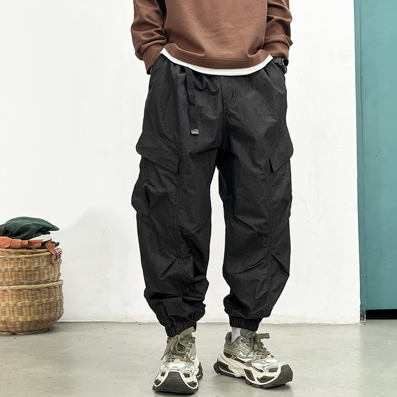 Korean Techwear Cargo Pants Me - Street Fashion Korea ulasan dan harga