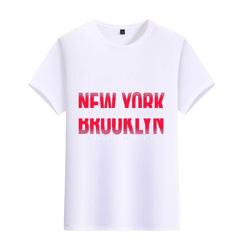 Men's Black Round-Neck Short-S - Street Fashion In New York ulasan dan harga