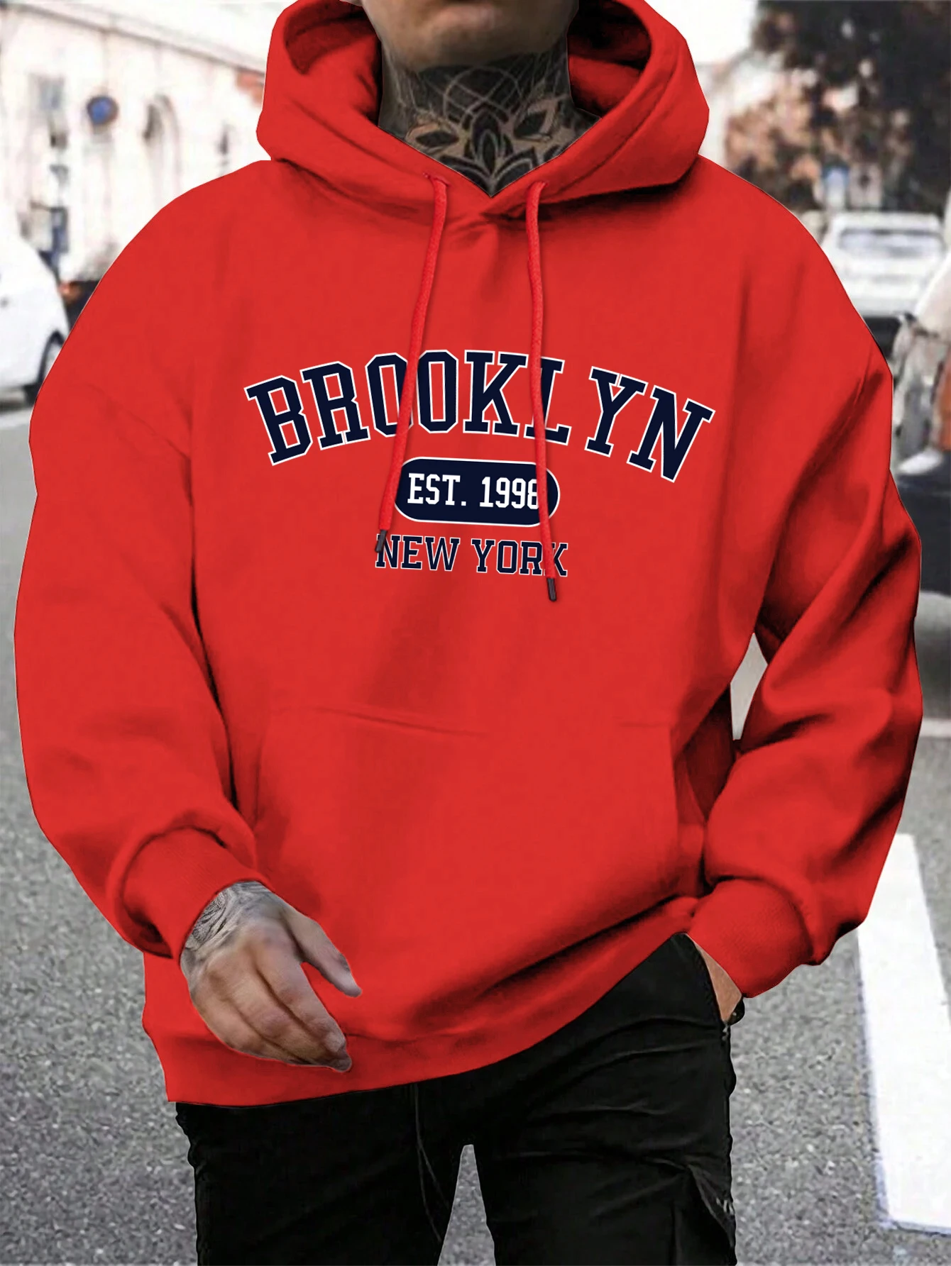 Men's Brooklyn Est 1998 New Yo - Street Fashion In New York ulasan dan harga