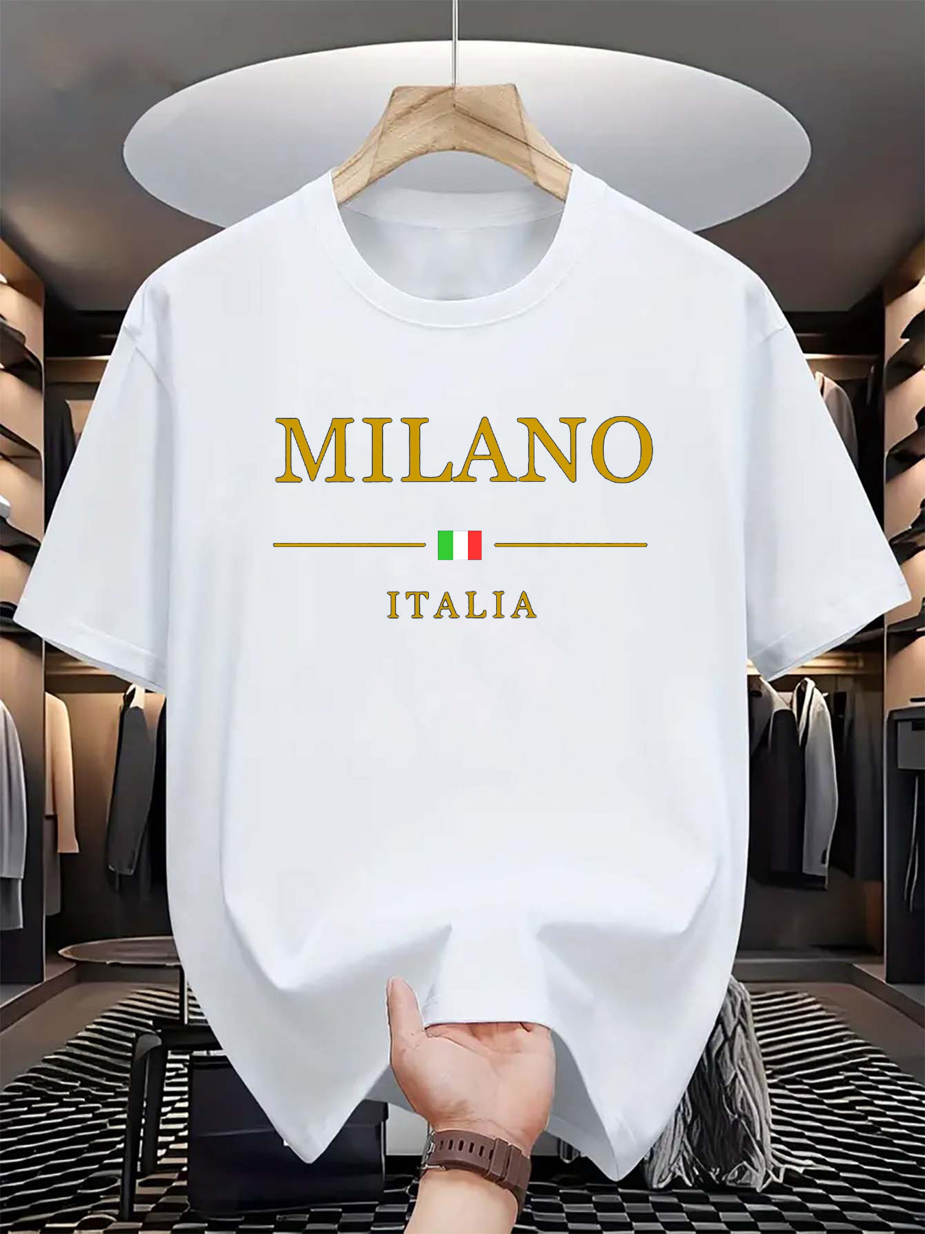 Italian Milan Print Men Women  - Street Fashion Of Milan ulasan dan harga