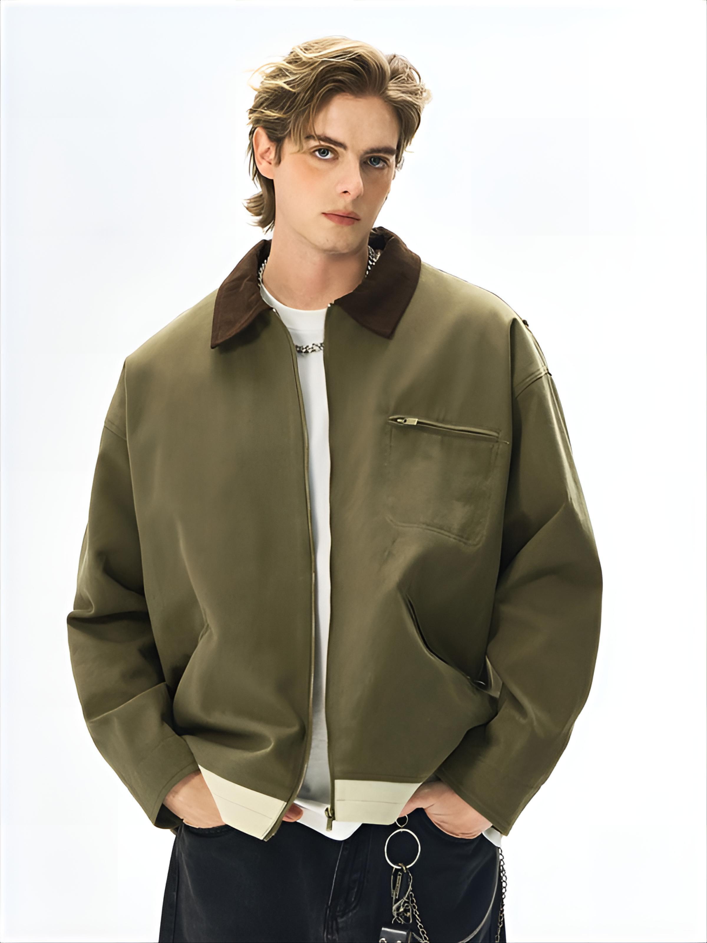 Mens Jacket Man Fashion Coats  - Street Fashion Events ulasan dan harga