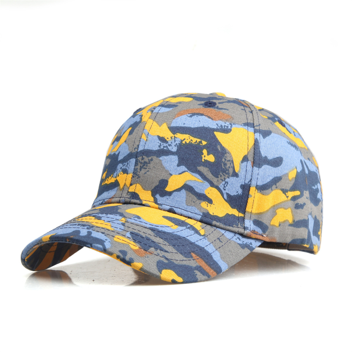Custom Logo Camouflage Basebal - Baseball Cap Fitted ulasan dan harga