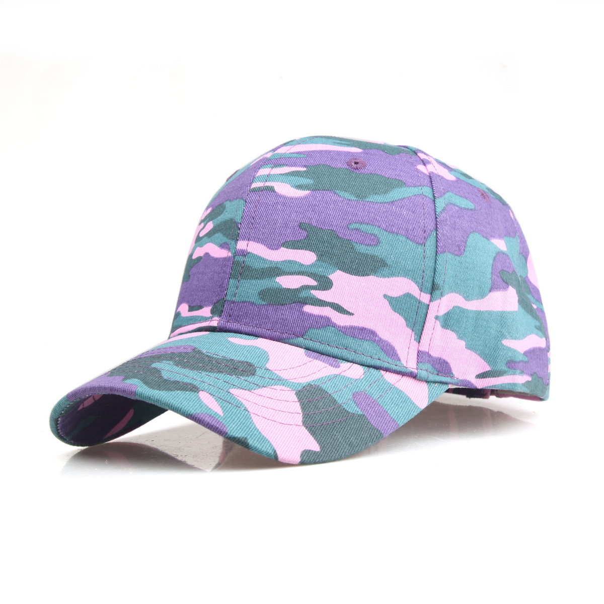 Custom Logo Camouflage Basebal - Baseball Cap Fitted ulasan dan harga