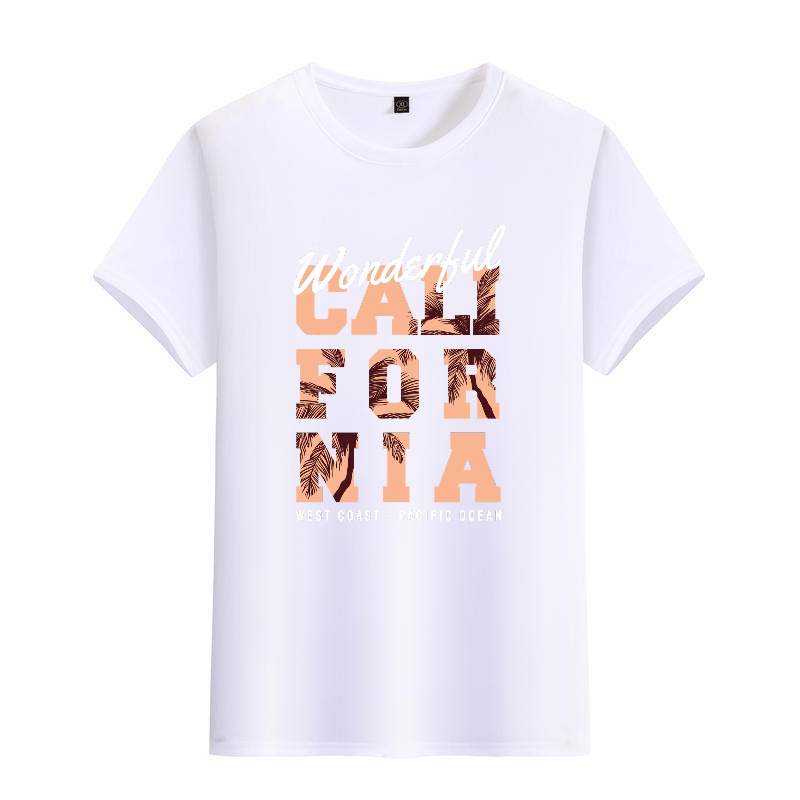 Men's Black Round-Neck Short-S - Street Fashion California ulasan dan harga