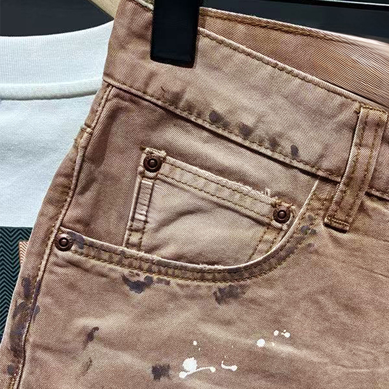 Hip-Hop Streetwear Men's Denim - Street Fashion Korea ulasan dan harga