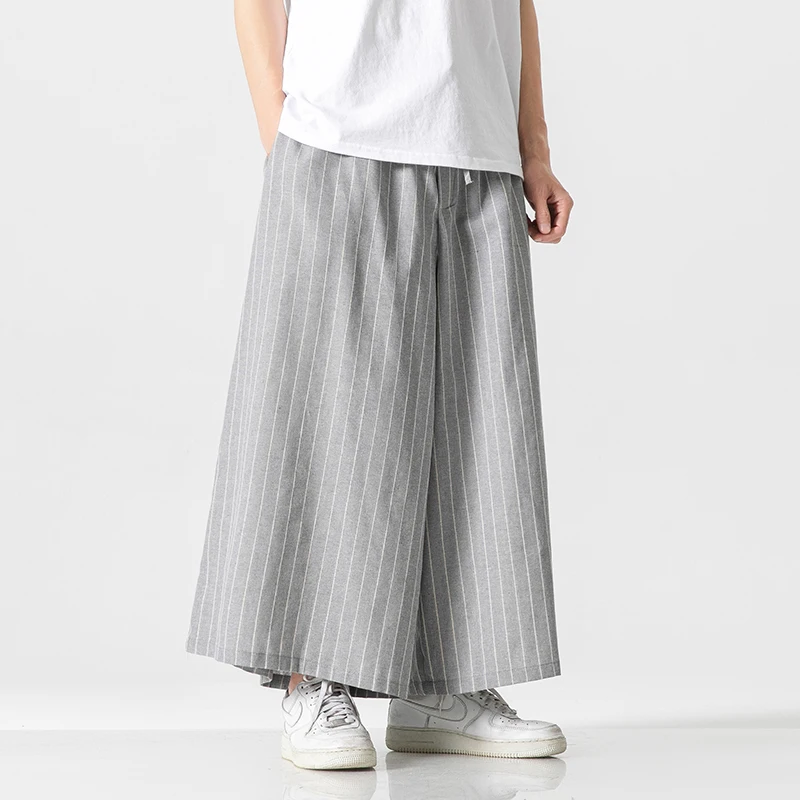 Men Korean Fahions Wide Leg Pa - Street Fashion Korea ulasan dan harga