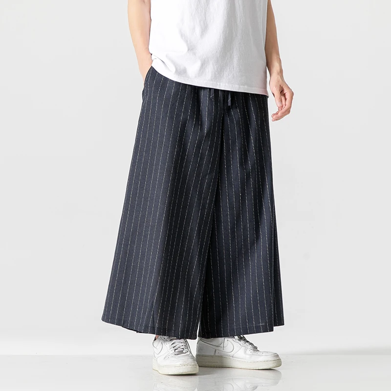 Men Korean Fahions Wide Leg Pa - Street Fashion Korea ulasan dan harga