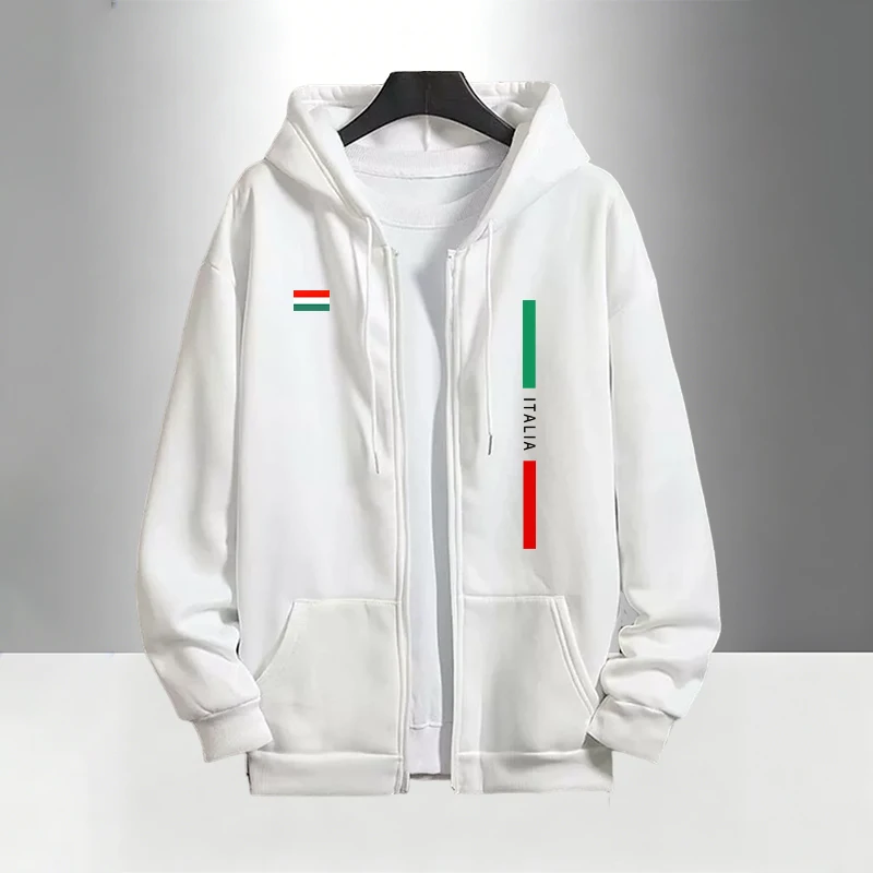 Italy Fashion Men's Set Zipper - Street Fashion Male ulasan dan harga