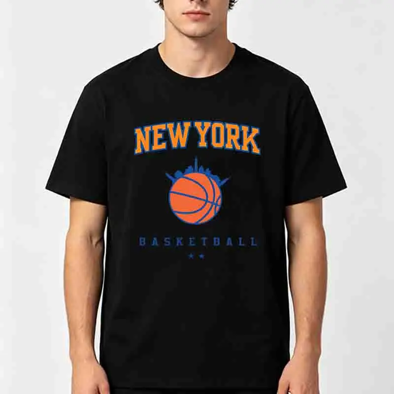 New York Graphic Print T-shirt - Street Fashion In New York ulasan dan harga