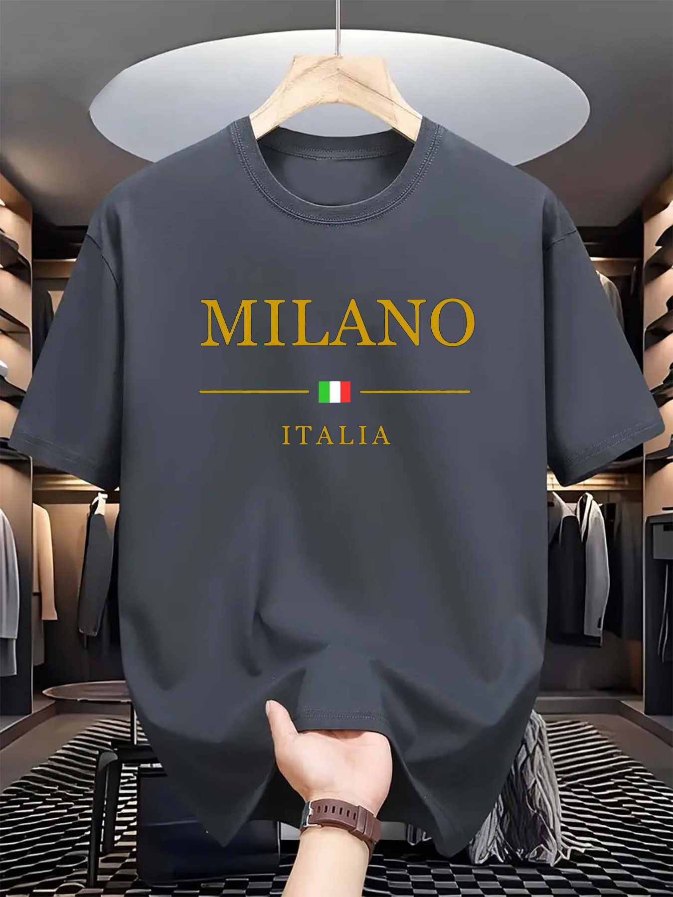 Men's summer 3d printed T-shir - Street Fashion Of Milan ulasan dan harga