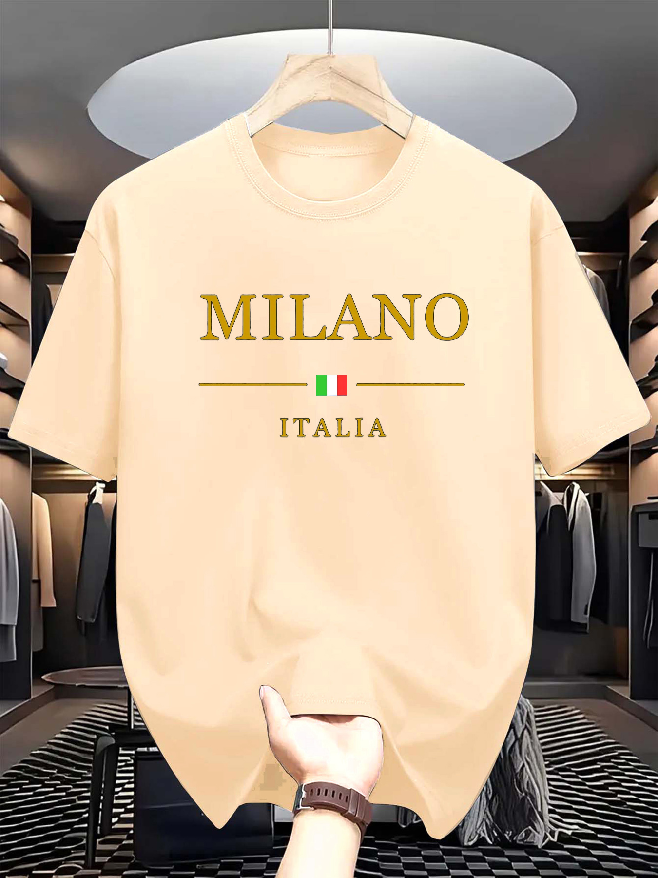 Men's summer 3d printed T-shir - Street Fashion Of Milan ulasan dan harga