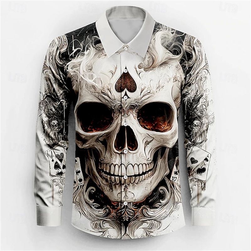2026 Men's Long Sleeve Shirt C - Street Fashion Events ulasan dan harga