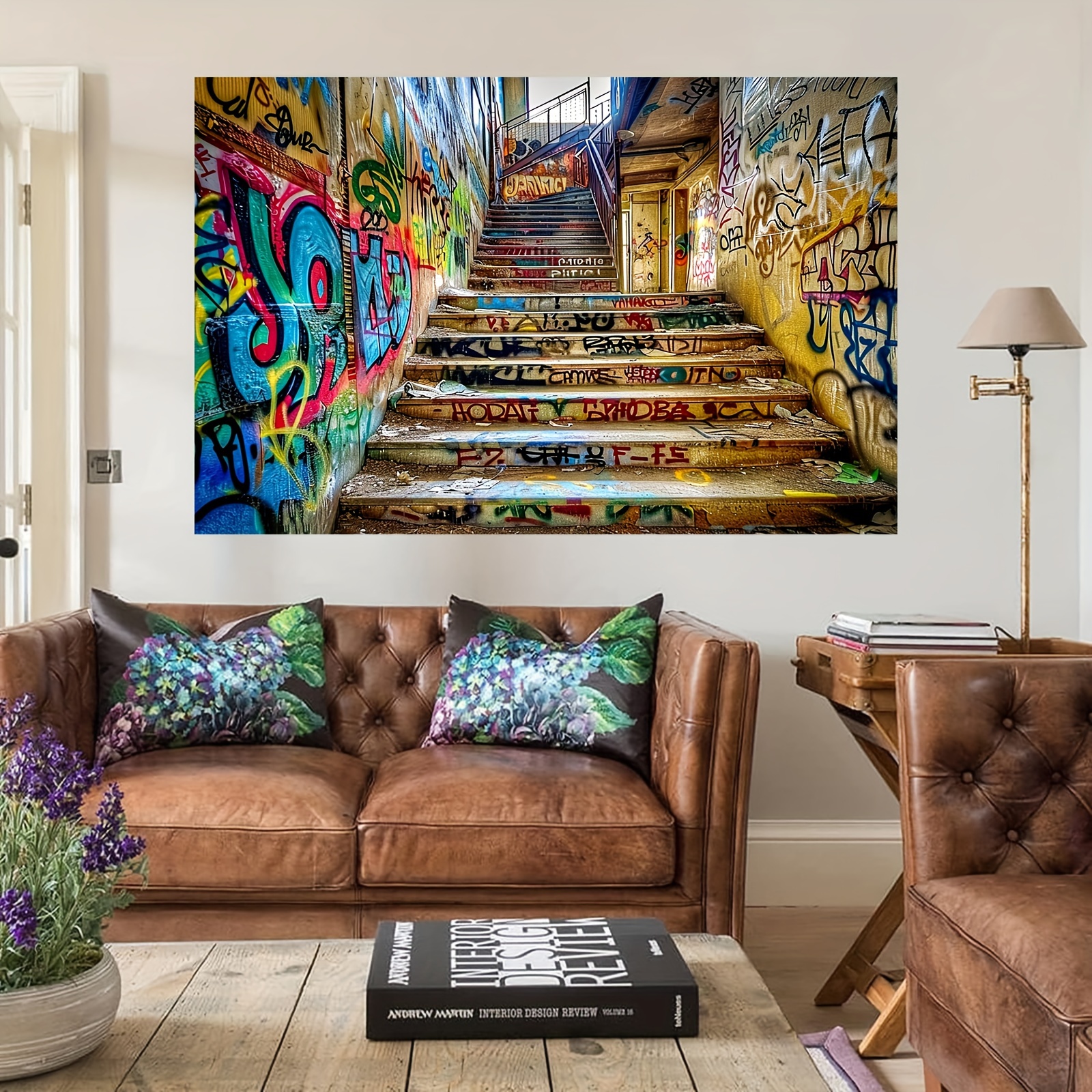Vibrant urban street graffiti  - Street Fashion Events ulasan dan harga