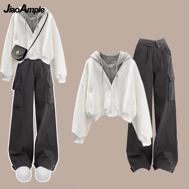 Women's Spring Autumn New Trac - Street Fashion Korean ulasan dan harga