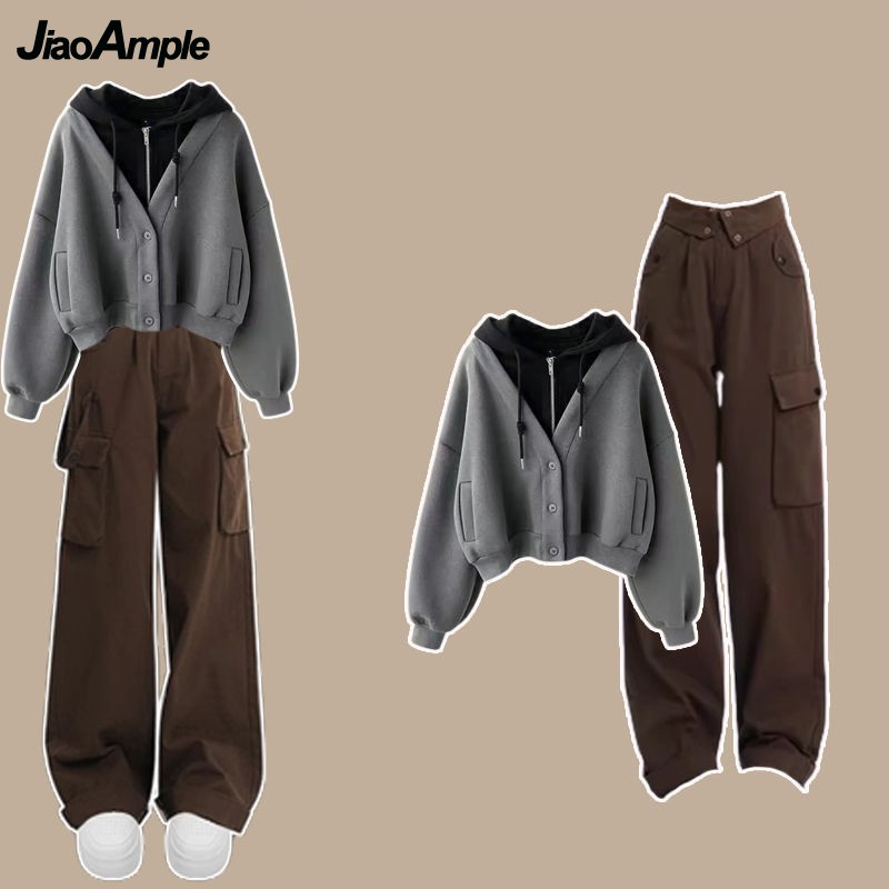Women's Spring Autumn New Trac - Street Fashion Korean ulasan dan harga