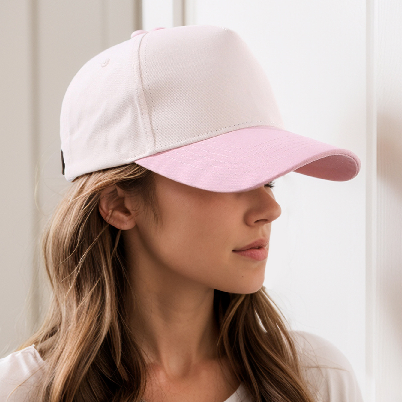 5Panel Unisex Custom Embroider - Baseball Cap Fitted ulasan dan harga