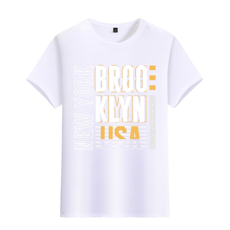 Men's Black Round-Neck Short-S - Street Fashion In New York ulasan dan harga
