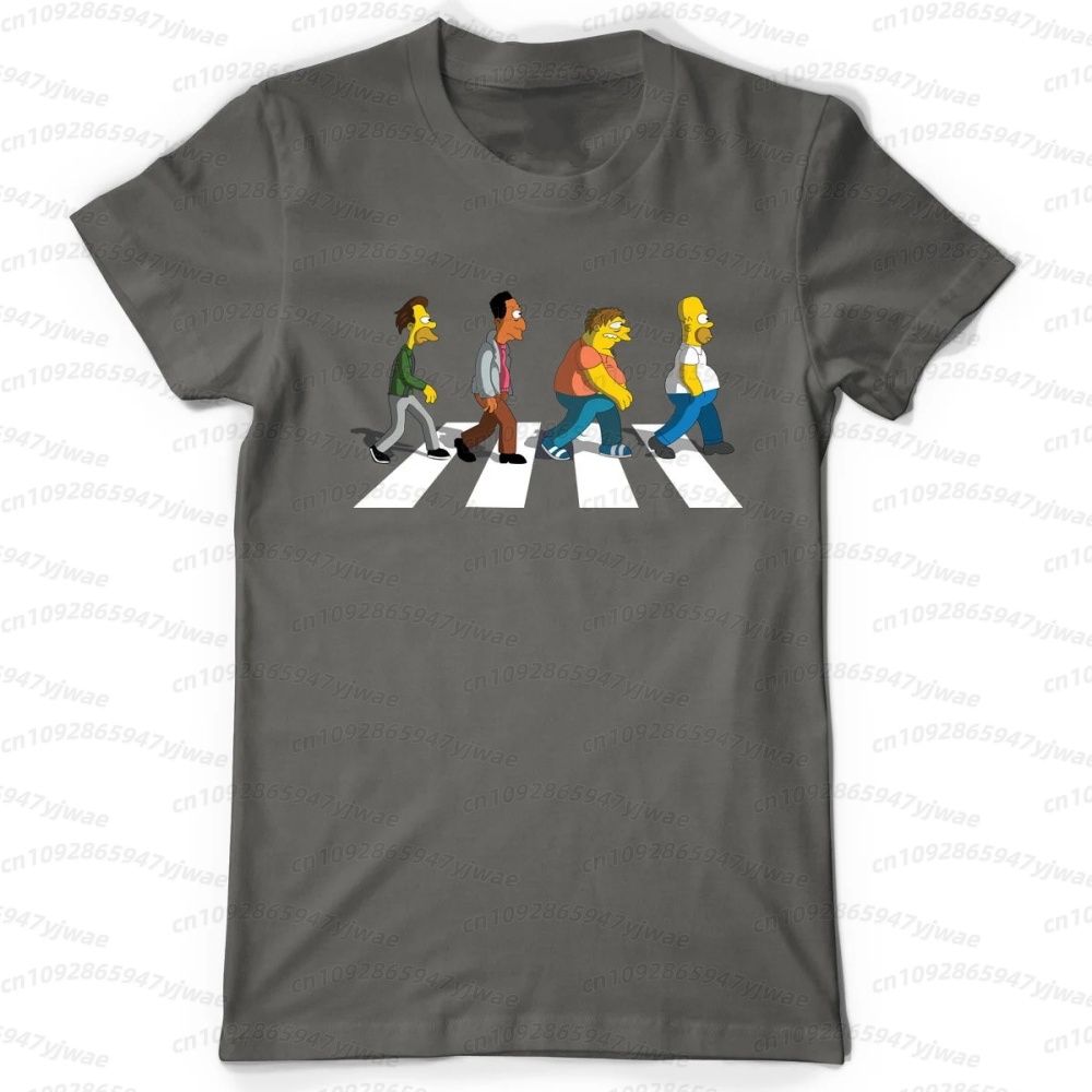 2026 men Simpsons Dad Sidewalk - Street Fashion Male ulasan dan harga