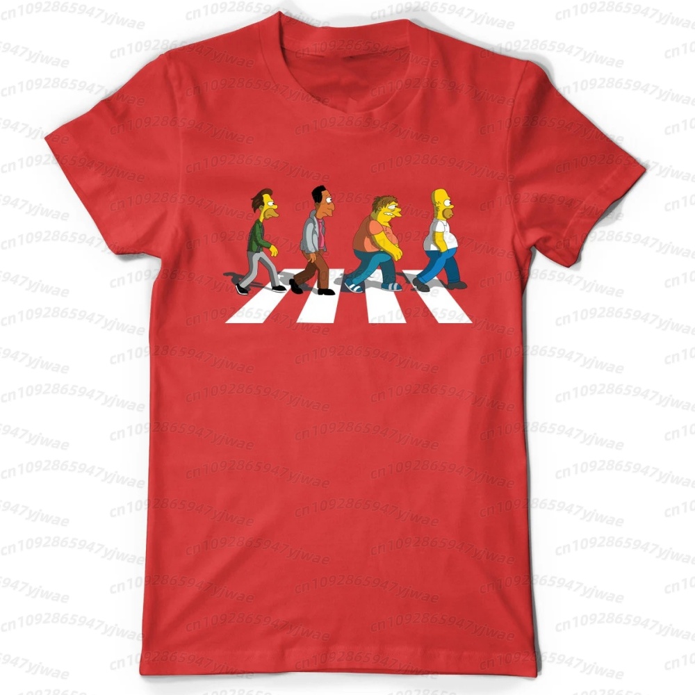 2026 men Simpsons Dad Sidewalk - Street Fashion Male ulasan dan harga