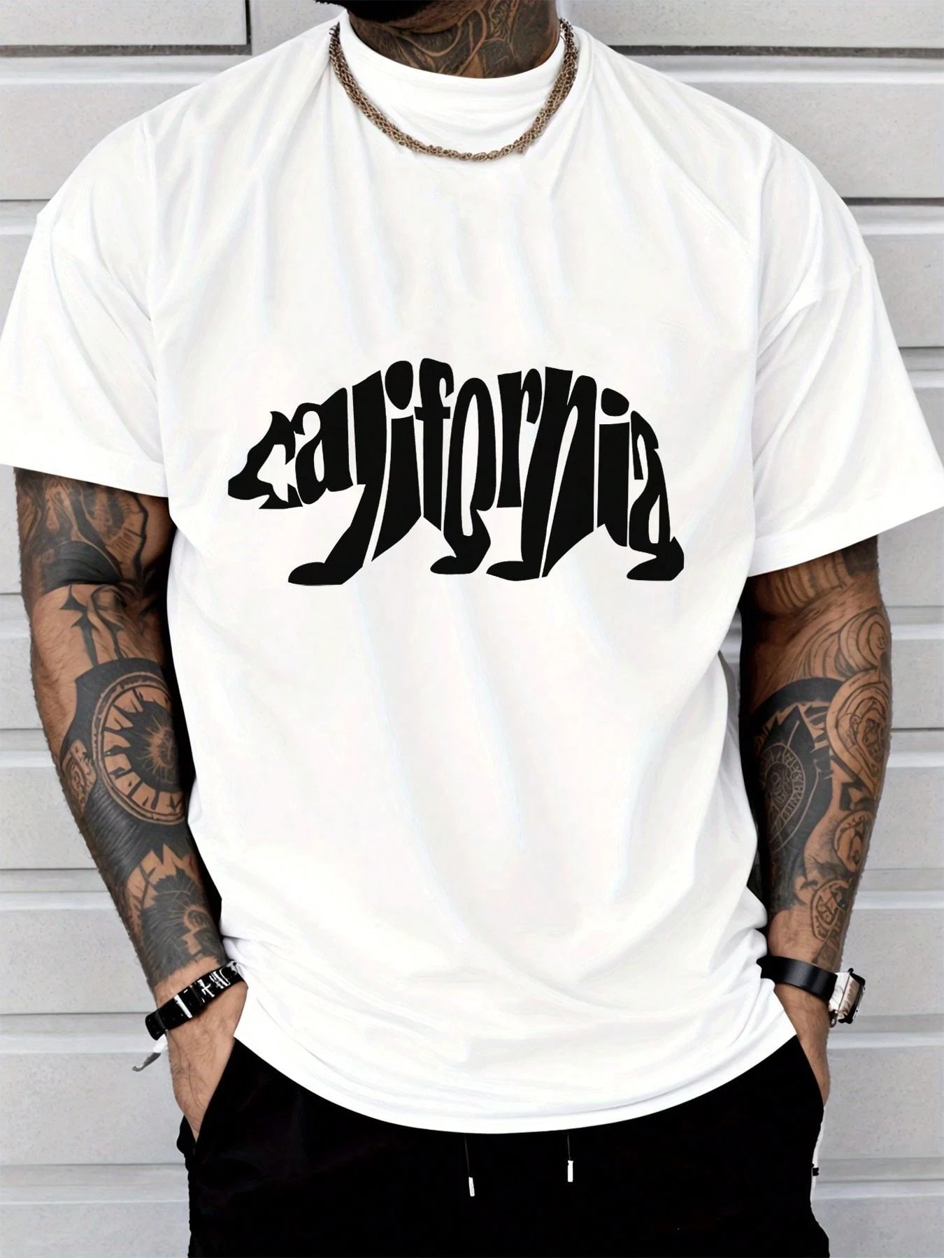 Men's Fashionable Casual  Cali - Street Fashion California ulasan dan harga