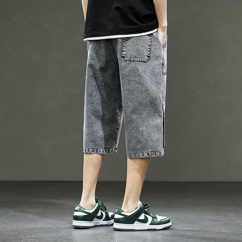 Korean Style Men's Long Shorts - Street Fashion Korea ulasan dan harga