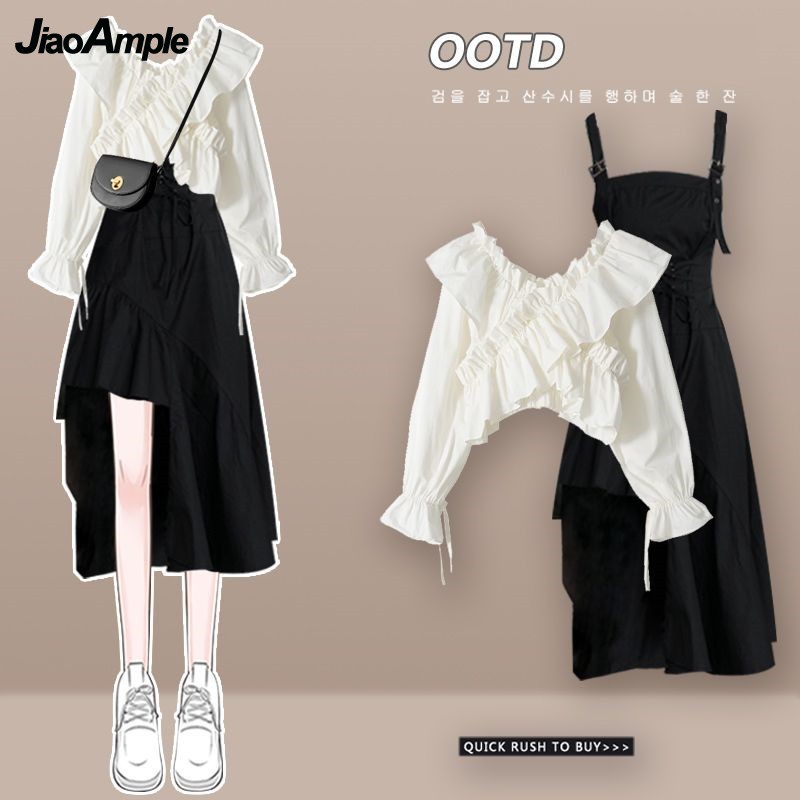 Women's Dress Set 2026 Spring  - Street Fashion Korean ulasan dan harga