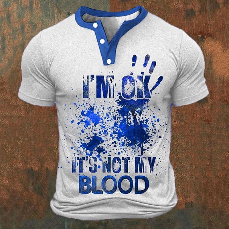 Funny 3D Letter Print Men's He - Street Fashion Male ulasan dan harga