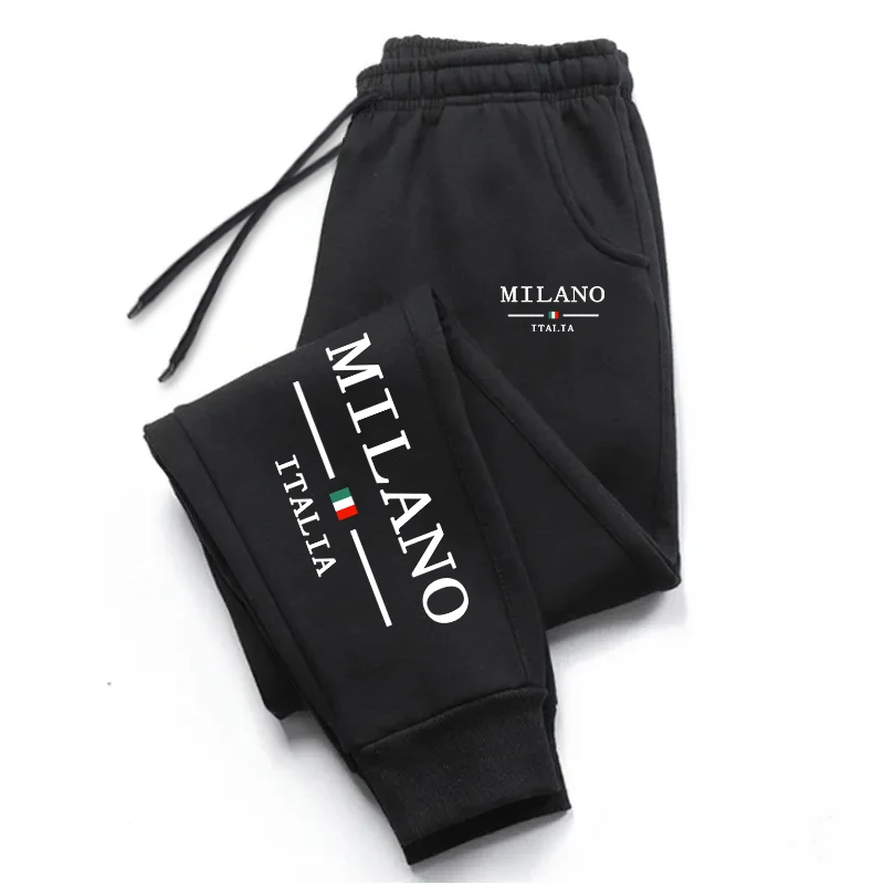 Milan Printed Mens Sweatpants  - Street Fashion Of Milan ulasan dan harga