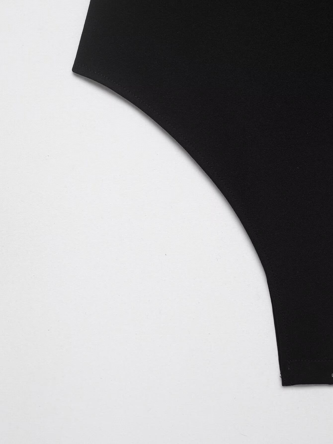 BSAY Black V-neck See Through  - Street Fashion News ulasan dan harga