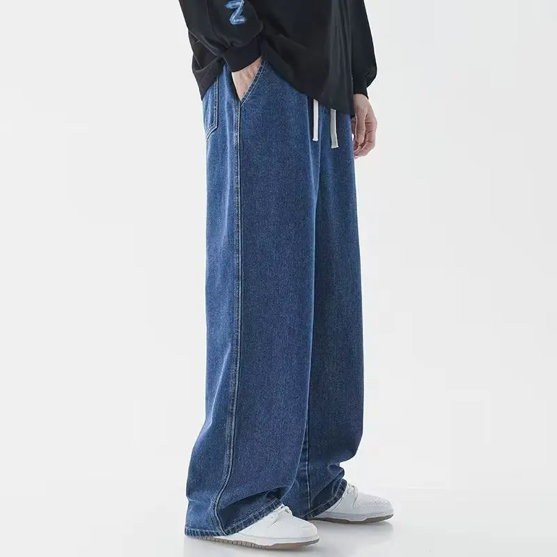2026 New Streetwear Loose Jean - Street Fashion Korea ulasan dan harga
