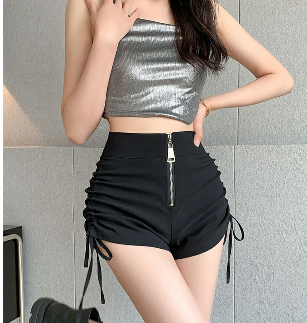 Womens Korean Drawstring Sexy  - Street Fashion Korea ulasan dan harga